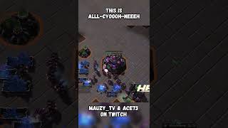 And the map name is Ace73Streaming sc2 starcraft2 starcraft rts shorts [upl. by Mount]