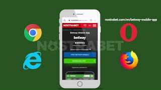 Download BETWAY ANDROID APP amp Install the APK file TUTORIAL [upl. by Leonie]