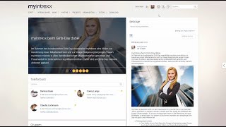 Intrexx Tutorial  Unternehmensportal [upl. by Jilli278]