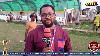 Final match of the Acquire Football Academy Cup 2024 in Agbor Delta Acquire FA vs Partakers FC [upl. by Roehm624]