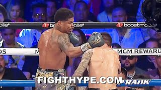 OSCAR VALDEZ VS SHAKUR STEVENSON FULL FIGHT ROUNDBYROUND COVERAGE amp AFTERMATH CHAOS [upl. by Mayfield51]