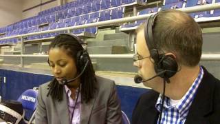 Associate Head Coach Danielle OBanion Postgame 111311 [upl. by Walford481]