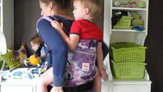 PAXbaby Manduca Toddler amp Baby Instructional Demo [upl. by Ielirol755]