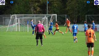 Meisterschaftsspiel Jun C FC FrutigenFC Reichenbach a  FC MuriGümligen b ganzes Spiel  201024 [upl. by Lleda]