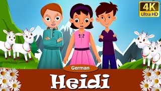 Heidi in German  Märchen  Geschichte  GermanFairyTales [upl. by Devehcoy]