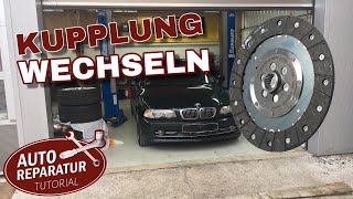 BMW Kupplung wechseln  rutschende Kupplung beim E46 330i Baby M3 GPower Projekt  Tutorial [upl. by Chitkara]