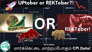 UPtober or REKTober Bitcoin Market Update in Tamil  Crypto Tamil [upl. by Alverson]