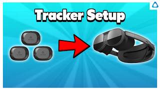 How to Setup The VIVE Ultimate Trackers With VIVE XR Elite Full Tutorial Walkthrough [upl. by Asilad]