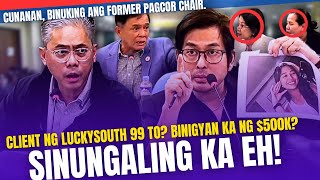 SINUNGALING KA CUNANAN LANTARAN ANG PAGSISINUNGALING PATI FORMER PAGCOR CHAIR BINUKING NIYA [upl. by Refitsirhc]