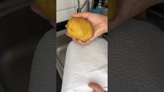 Mikrodalgada patates pişirdim 🥔 lifehacks patates mikrodalga microwave potato badadezbullez [upl. by Yanej]