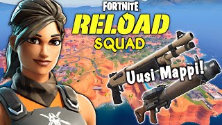 Fortnite Squad UUSI RELOAD quotOASISquot MAPPI [upl. by Edrahc]