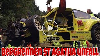 Video 🔴 Holger Hovemann crash  Bergrennen st Agatha unfall   Hovemann unfall [upl. by Cletus]