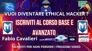 VUOI DIVENTARE ETHICAL HACKER [upl. by Aslam]