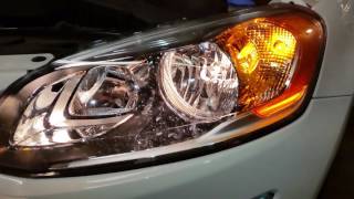 20102017 Volvo XC60 SUV Headlights  Testing After Changing Burnt Out Light Bulbs [upl. by Popelka]