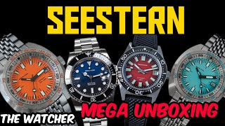 ⭐SEESTERN MEGA UNBOXING⭐ Doxa62masSub Homages WOW The Watcher [upl. by Aramal]