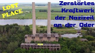 Besichtigung der RUINE des KRAFTWERK VOGELSANG bei Eisenhüttenstadt Zustand 2024 [upl. by Anastasie]