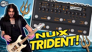 A Streamlined Amp amp Effects Modeller Laid Out like An Analog Rig  NUX Trident Demo [upl. by Frohman]