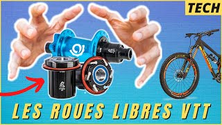 Les ROUES LIBRES en VTT explication démontage bruit [upl. by Aicul]