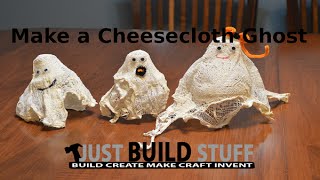 How to Make Cheesecloth Ghosts [upl. by Junna]