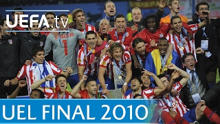 2010 UEFA Europa League final  AtléticoFulham [upl. by Anairam]