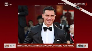 Alessandro Basciano scarcerato dopo larresto per stalking  Ore 14 del 25112024 [upl. by Ahsenrat353]