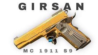 9mm Girsan MC 1911 S9 Gold  Is the Gold Worth It [upl. by Oicam480]