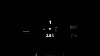 How To Convert Inches To Cm  MiKm iOS [upl. by Martella584]