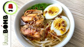 149 Japanse Ramen Noedelsoep Maken  How To Make Easy Ramen  Foodbomb [upl. by Asseram]