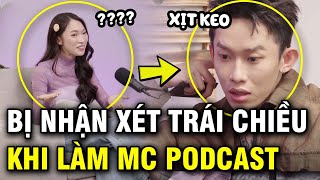 Khánh Vy bị nhận xét trái chiều khi làm MC cho podcast của Anh Trai Vượt Ngàn Chông Gai [upl. by Jana744]