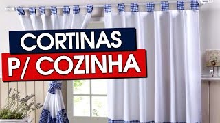 40 CORTINAS PARA COZINHA QUE VÃO TE ENCANTAR [upl. by Mikol81]