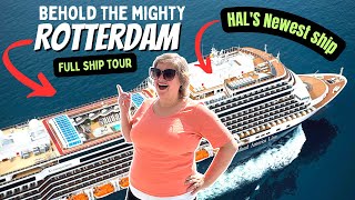 THIS IS ONE AWESOME DAM SHIP Holland America Rotterdam Ship Tour amp Sea Day [upl. by Massimo212]