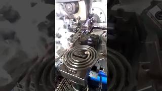 How to production the Spiral Spring Volute Spring [upl. by Allin]