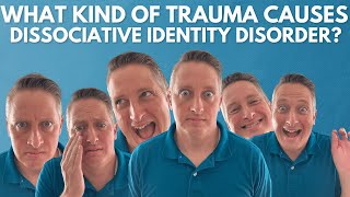 What Kind of Trauma Causes Dissociative Identity Disorder AskATherapist [upl. by Nehtanoj]