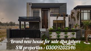 1 kanal brand new house for sale in dha lahoreSM PropertiesReal Estate03009202546 [upl. by Wat198]