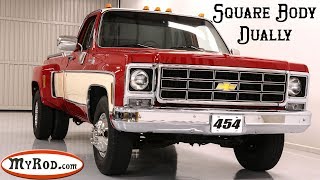 1979 Square Body Chevy C30 Cheyenne Dually Truck  MyRodcom [upl. by Huxley]