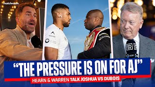 quotBritish Version Of Frazier Vs Foreman  Eddie Hearn amp Frank Warren Talk Anthony Joshua Vs Dubois [upl. by Airotnes997]