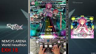 SDVX NEMSYS ARENA World Hexathlon EXH 18 S [upl. by Yerrok]