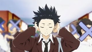 THE LONELIEST  Måneskin  A Silent Voice  AMV [upl. by Aryajay734]