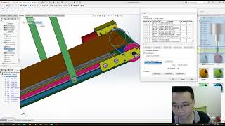 Instructions for drawing mini conveyor with SolidWorks Software [upl. by Francine]