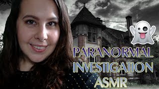 ASMR ita PARANORMAL INVESTIGATION 1 👻  Roleplay 💀 [upl. by Nwotna]