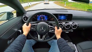 2021 Mercedes Benz CLA 180  review amp pov test drive [upl. by Aamsa789]