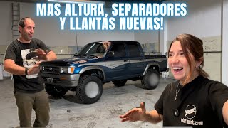 Nuevas llantas  kit de altura  Toyota Hilux [upl. by Aicenod]