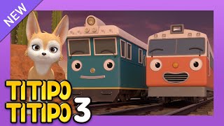 TITIPO S3 EP22 Danny goes to the desert l Cartoons For Kids  Titipo the Little Train [upl. by Novehc811]