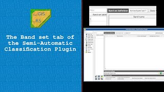 Managing input bands using SemiAutomatic Classification Plugin the Band set tab [upl. by Argela]