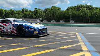 Pitstop📸💥 Gotransam Transam roadamerica ford mustang USA Roadamerica NPOS pirellitires [upl. by Akerdna97]