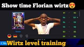 103 Rated Show Time Florian Wirtz level training  efootball 2025 [upl. by Rumery644]