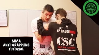 MMA Anti Grappling Techniques Tutorial [upl. by Earahc907]