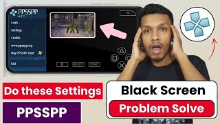 PSP black screen problem solve  how to fix ppsspp black screen  psp black screen fix [upl. by Adnoma368]