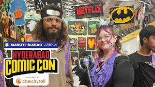 Comic Con Hyderabad 2024 Vlog 😍😍😍 [upl. by Eamanna]