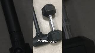 No Need for Barbells Convert Dumbbells in Seconds tool gym altitudecraft [upl. by Finn276]